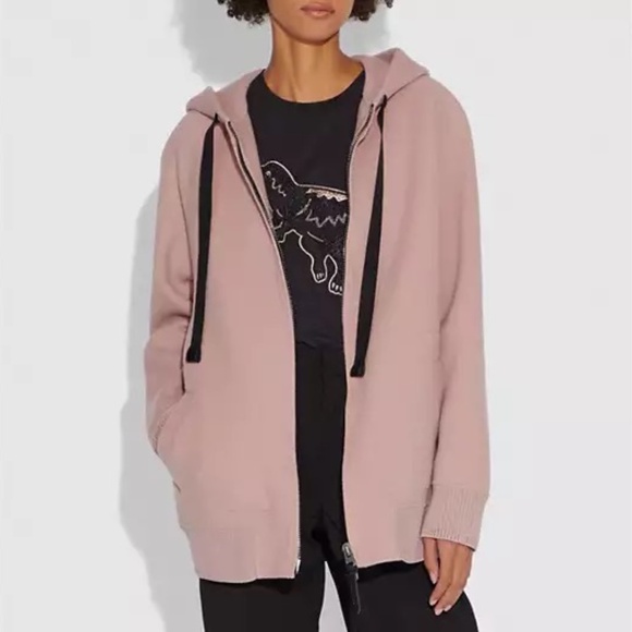 Coach Lux Wool Hoodie - Picture 2 of 13